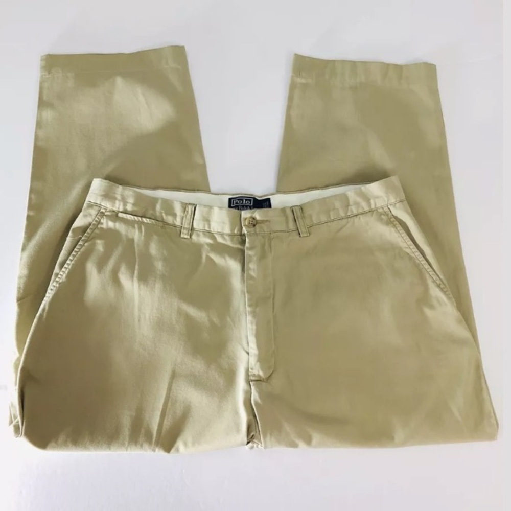 Polo by Ralph Lauren Flat Front Khaki Pants